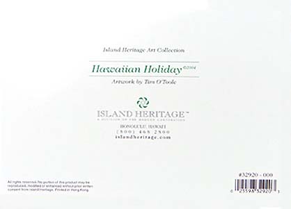 Christmas Card / Hawaiian Holiday^NX}X^NX}XG݁^Xmas|XgJ[h