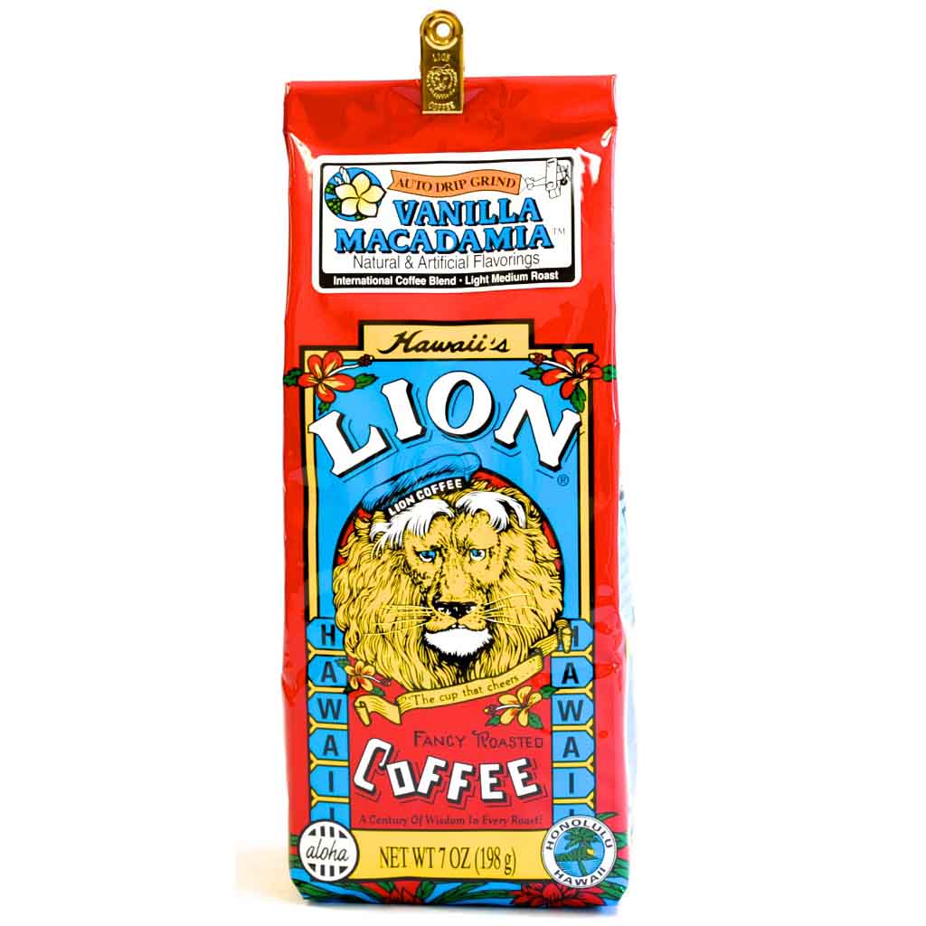 ドリンク・飲料品/
LION COFFEE / バニラマカダミア 7oz