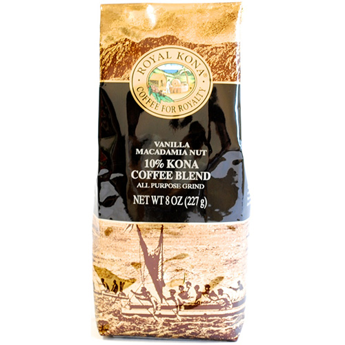 ドリンク・飲料品/
ROYAL KONA VANILLA MACADAMIA/10%コナコーヒー 227g