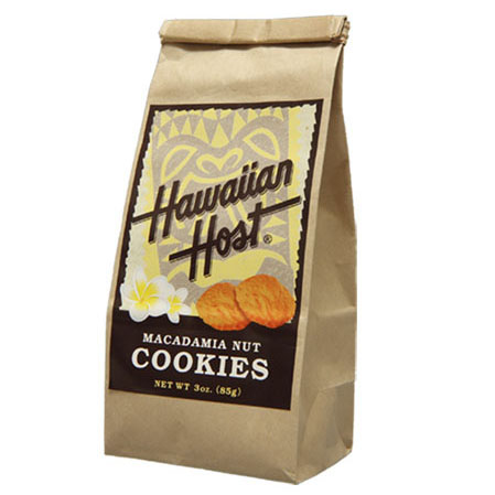 製菓品/
HAWAIIAN HOST マカデミアナッツクッキーBAG バイトサイズ 3oz