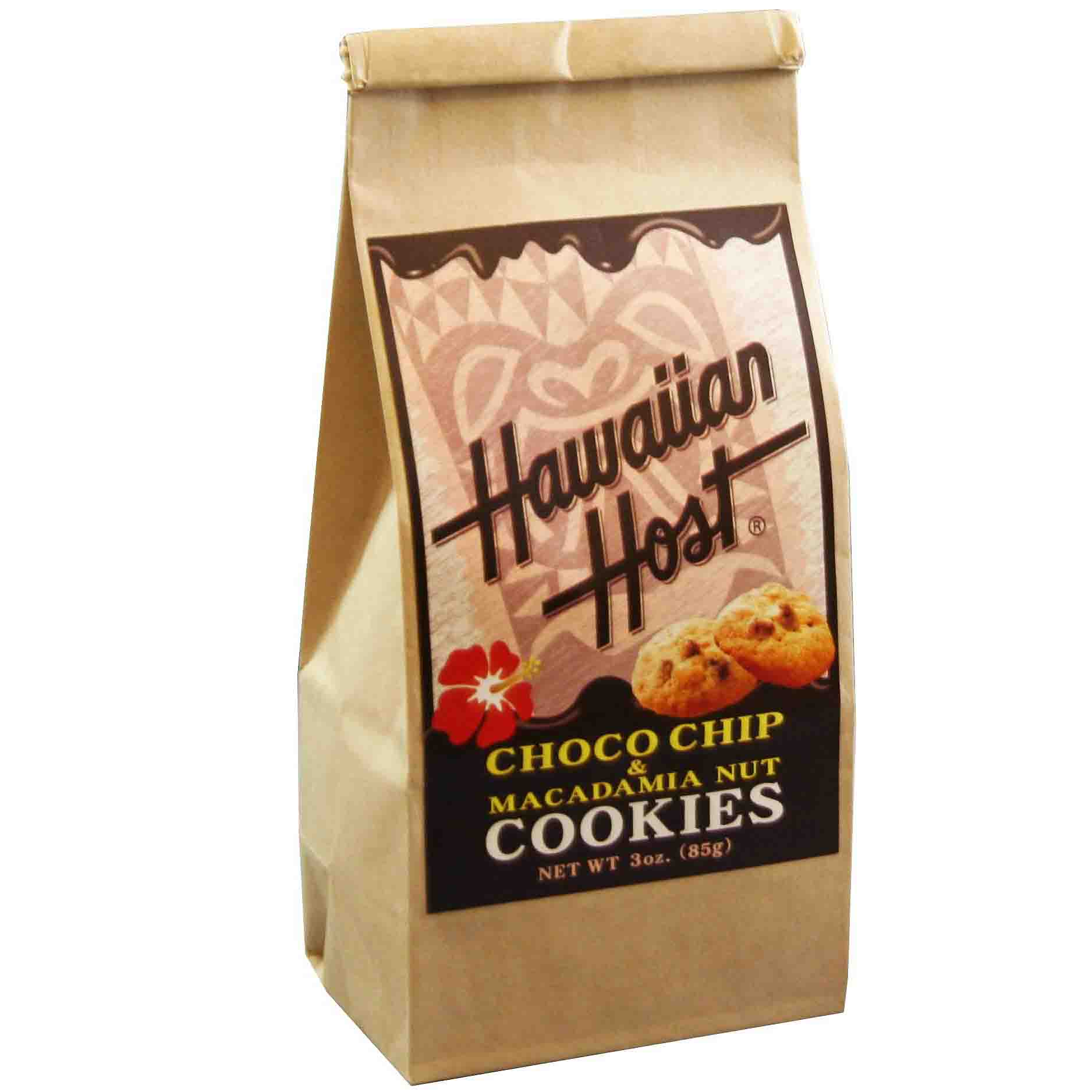 製菓品/
HAWAIIAN HOST チョコチップ&マカデミアナッツクッキー バイトサイズ 3oz