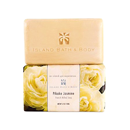 yIsland Bath & Bodyz French Milled Soap - Pikake Jasmine / ~h\[v sJPWX~ 2.4oz^RXEA}^RX^\[vEΌ