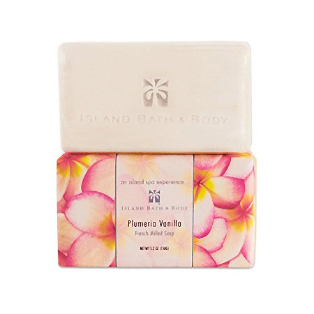 yIsland Bath & Bodyz French Milled Soap - Plumeria Vanilla / ~h\[v vAoj 2.4oz^RXEA}^RX^\[vEΌ