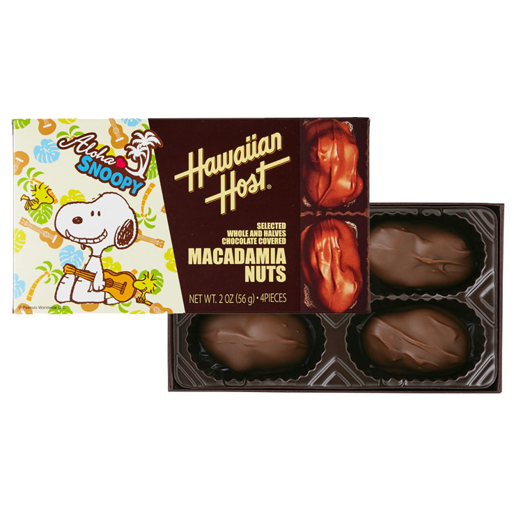 製菓品/
スヌーピー/HAWAIIAN HOST MACADAMIA CHOCO 2oz 6箱セット