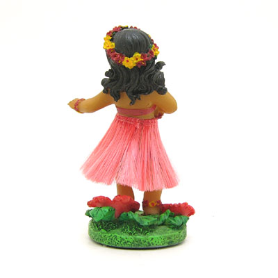 nCA_bV{[h@th[/Hawaiian Dashboard Hula doll/Keiki Hula Dancing Pink Skirt^CeApi^CeA^l`