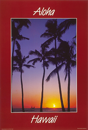 インテリア用品/
Aloha Sunset ポスター