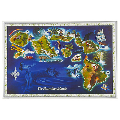 インテリア用品/
Map of the Islands ポスター