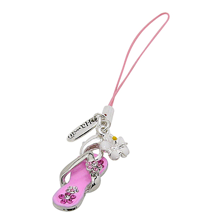 yr[`T_gуXgbvzBeach Sandals Phone Strap Light Pink/Flower^nCAANZT[^^^^gуXgbv
