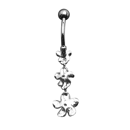 yHoku LelezVo[{fBsAX Belly Ring 2 Hibiscus Flower({fBsAX)^nCAWG[^Vo[^Vo[{fBsAX