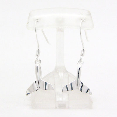 yStering Silver JewelryzVo[sAX SE Whaletail Hook Earrings(S)/SS^nCAWG[^Vo[^Vo[COEsAX