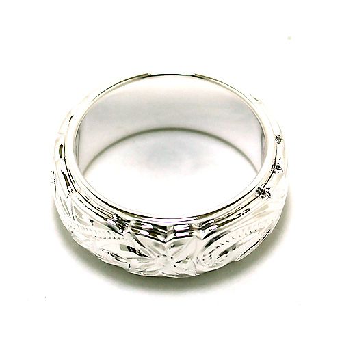 yStering Silver JewelryzVo[OSR Scroll Double Ring 8mm/6mm/SS^nCAWG[^Vo[^Vo[OEw