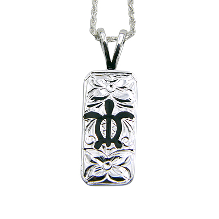 S/S Honu  Plate Pendant Top^nCAWG[^Vo[^Vo[lbNXEy_g