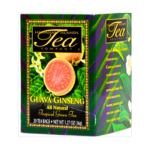 ドリンク・飲料品/
HAWAIIAN ISLANDS TEA GUAVA GINSENG 36g