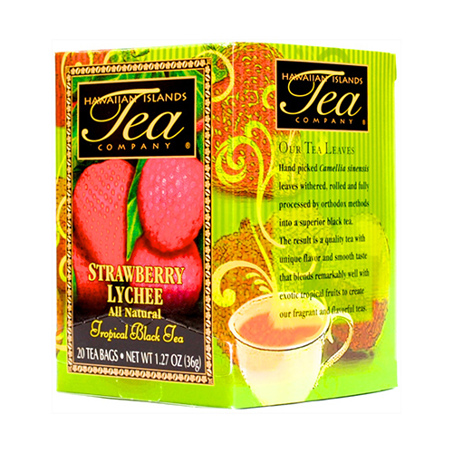 hNEi/
HAWAIIAN ISLANDS TEA STRAWBERRY LYCHEE 36g