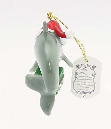 XMASI[ig / Christmas Dolphin with Gift^NX}X^NX}XG݁^h[I[ig